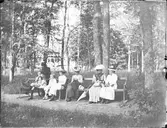 Vilopaus i parken, Sätra brunn, Sala