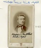 Folkskollärare Widell