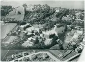 Vänersborg. Flygfoto Elfsborgs läns Dövstumskola, senare Vänerskolan