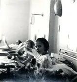 Barn på barnavdelning