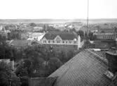 Vy från slottstaket mod söder, 1943