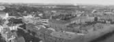 Panoramavy från Norra vattentornet, 1943