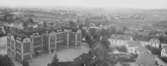 Panoramavy från Norra vattentornet, 1943