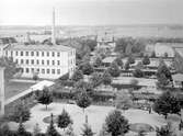 Vy från Västra Marks sjukhus västerut, 1943