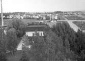 Vy från Västra Mark mot Hjärsta, 1943