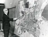 Visning av karta över Örebro, 1968