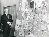 Visning av karta över Örebro, 1968