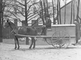 Hästdragen poliskärra, 1902