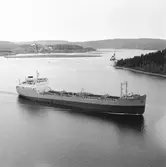 Fartyget Lindö vid Sandöbron
