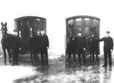 Brandmän med hästar, 1920