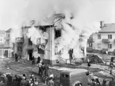 Brand vid Gjutaregatan, 1948