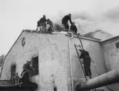 Brand på bröderna Erikssons snickerifabrik, 1937