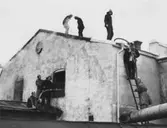 Brand på bröderna Erikssons snickerifabrik, 1937