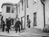 Brand på bröderna Erikssons snickerifabrik, 1937
