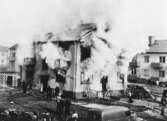 Brand vid Gjutaregatan, 1948