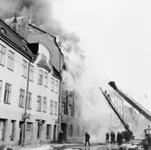 Brand på Ringgatan, 1962