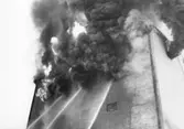 Brand på Kumla foder, 1963