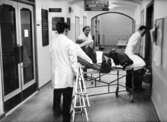 Ambulanstransport inkommen till Regionsjukhuset, 1960-tal