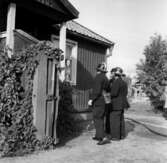 Brandmän vid Eklundastugan, 1940-tal