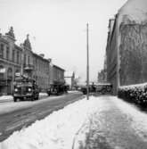 Fabriksgatan mot norr, 1950-tal