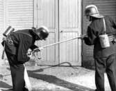 Övning med dimstrålröret, 1950-tal
