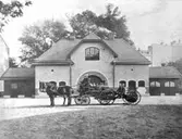 Hästdragen ångspruta, 1912