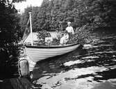 Midsommarlöv i båten, 1917