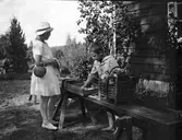 Leka handelsbod, augusti 1921