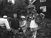 Majstången klädes, 23 juni 1922