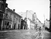 Klostergatan norrut, februari 1924