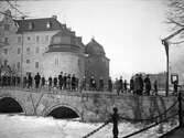 Festligheter vid studenten, april 1924