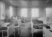 Vårdavdelning på norra sjukhemmet, 1900 ca