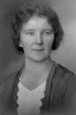 Folkskolelärarinna Aina Ahnmark, ca 1920