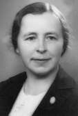 Ämneslärarinnan Ebba Svensson , 1938