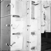 AB ELEMENTHUS, MOCKFJÄRD, DETALJBILDER FRÅN LAGERHUS, VÄGGELEMENT