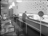 INTERIÖRER FRÅN RINGBARERNA VID NORRA STATIONSGATAN, S:T ERIKSGATAN, BIRGER JARLSGATAN, RIKSBANKEN