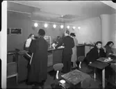 INTERIÖRER FRÅN RINGBARERNA VID NORRA STATIONSGATAN, S:T ERIKSGATAN, BIRGER JARLSGATAN, RIKSBANKEN