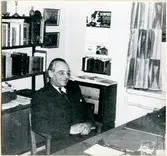 Västerås, Munkängen.
Direktör Sten Siöwall, 1946.