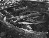 Arkeologisk utgrävning, Studentholmen, Uppsala 1907