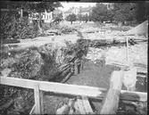 Arkeologisk utgrävning, Studentholmen, Uppsala 1907