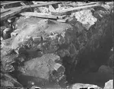 Arkeologisk utgrävning, Studentholmen, Uppsala 1907