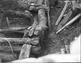 Arkeologisk utgrävning, Studentholmen, Uppsala 1907