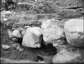 Arkeologisk utgrävning, Studentholmen, Uppsala 1907