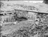 Arkeologisk utgrävning, Studentholmen, Uppsala 1907