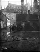 Uppsala domkyrka från Akademikvarnens gård, Uppsala efter 1893