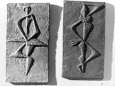 Relief, Harlekin, Columbine, piruett