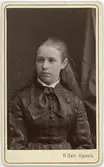 Kabinettsfotografi - Torborg Graeve, Uppsala 1876
