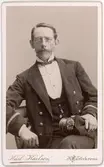 Kabinettsfotografi - Isaac Neuendorff, Kungliga flottan, Karlskrona 1890