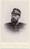 Kabinettsfotografi - kapten Ludvig von Scheven, Härnösand 1895