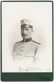 Kabinettsfotografi - Hjalmar Carlsson, Stockholm 1906